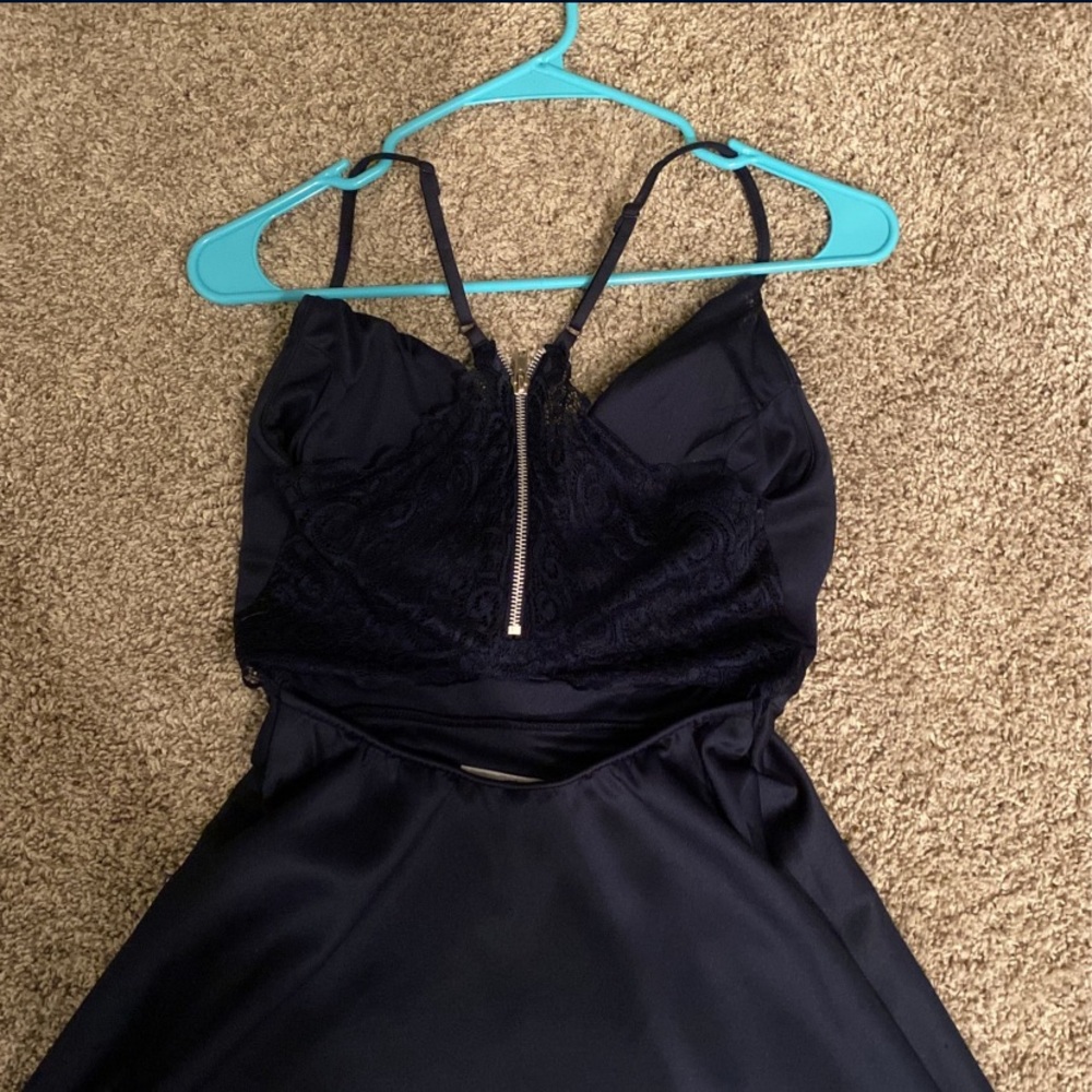 Formal dress worn once for high school homecoming. It is in perfect condition!